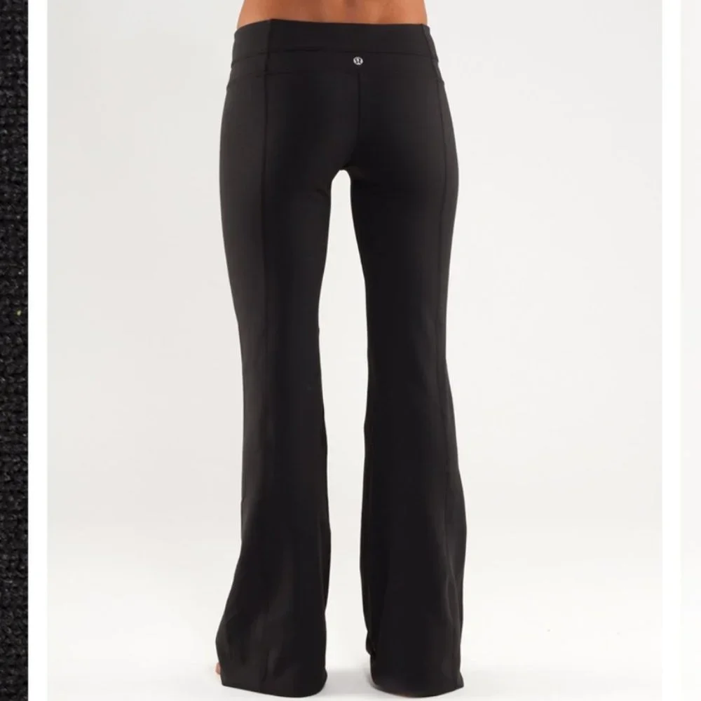 Lululemon Groove Pant in Black Size 8